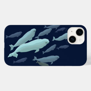 Capas de iPhone de Baleia Beluga Capas de Smartpho