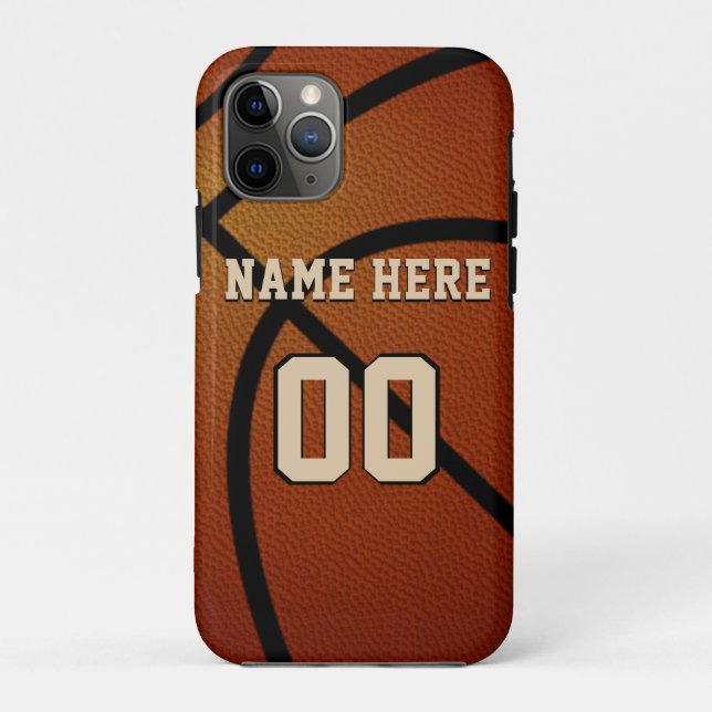 Capas de iPhone de Basquetebol para iPhones mais a (Verso)