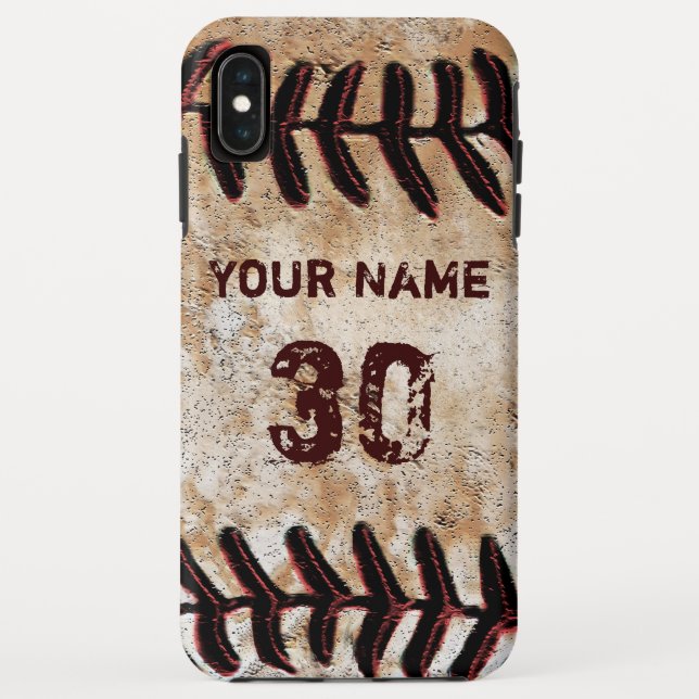 Capas de iPhone de Beisebol Personalizadas das MAI (Verso)