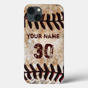 Capas de iphone de beisebol Vintage Personalizadas