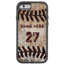 capas de iphone de beisebol Vintage Personalizadas