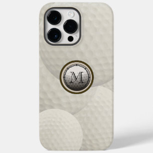 Capas de iphone de Bola de Golfe Monograma