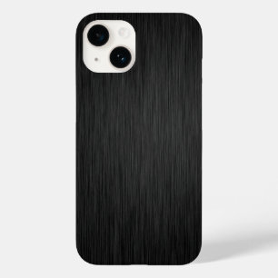 Capas de iphone de caixa de metal preto assustador