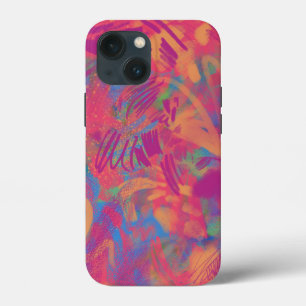 Capas de iphone de caixa de textura de pintura mul