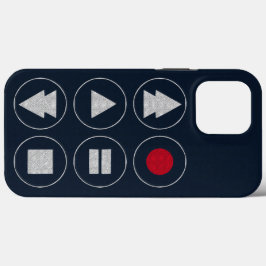 Capas de iphone de caixa-rato de ícones técnicos