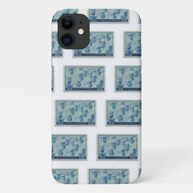 Capas de iphone de Carimbo dos Estados Unidos (Verso)