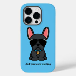 Capas de iphone de Casaca-Mata de Cachorro-Negro