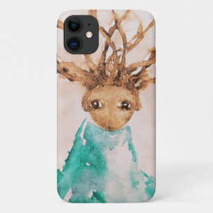Capas de iphone de casaco de bebê giro e vívido