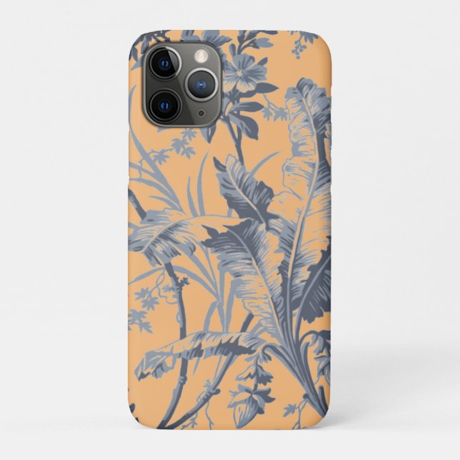 Capas de iphone de Casaco de Chinoiserie Laranja B (Verso)