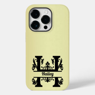 Capas de iphone de casaco de Hailey Split Monogram