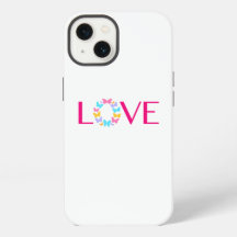 Capas de iphone de Casal de Amor e Borboletas