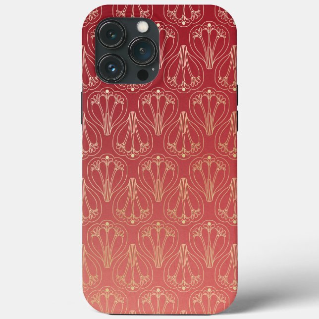 Capas de iphone de Casamento Art-Deco (Verso)