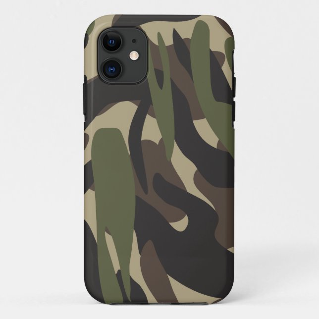 Capas de iphone de Casamento de Camuflagem do Exér (Verso)