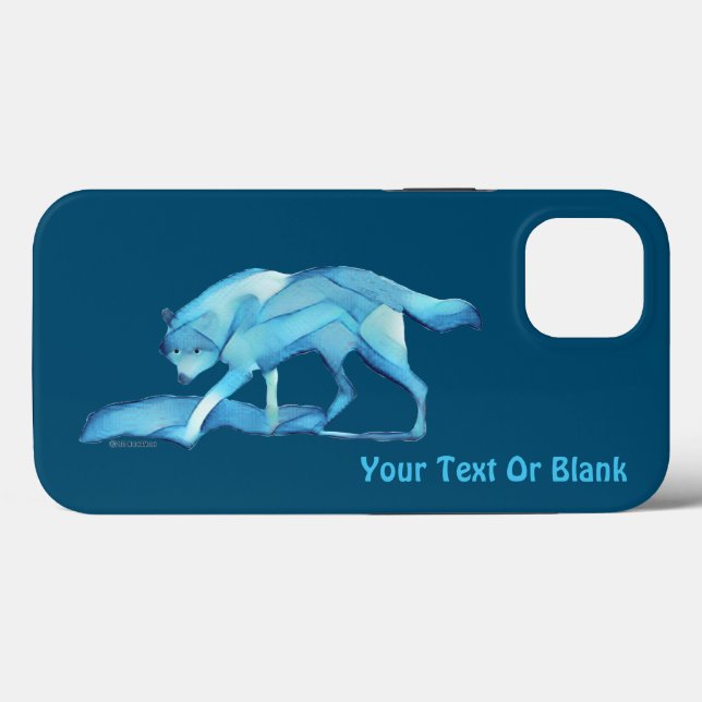 Capas de iphone de Casamento de Lobo Azul (Verso (horizontal))