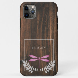 Capas de iphone de Casca-Mate de Dragonfly Magenta