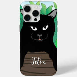 Capas de iphone de Cascata de Ilustração de Gato P