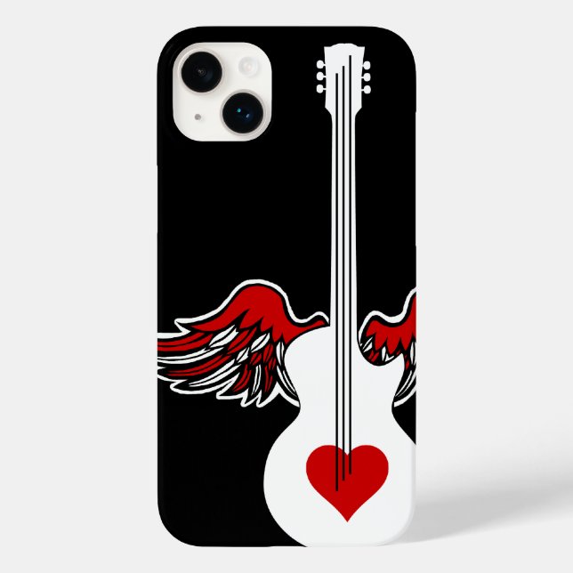 Capas de iphone de Cascata de Violão Voador (Verso)
