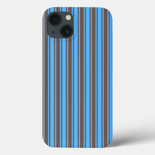 Capas de iphone de Cascata marrom e azul-doce