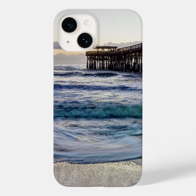 Capas de iphone De Casos De Ano Novo Tranquila (Verso)