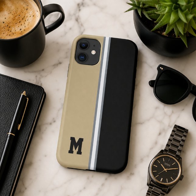 Capas de iphone de Casos de Assinatura de Cores Un (Criador carregado)