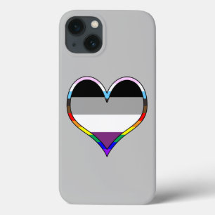 Capas de iphone de Casos de Coração do Orgulho Ace
