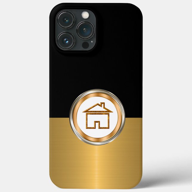 Capas de iphone de Casos do Tema Imobiliário Cláss (Verso)
