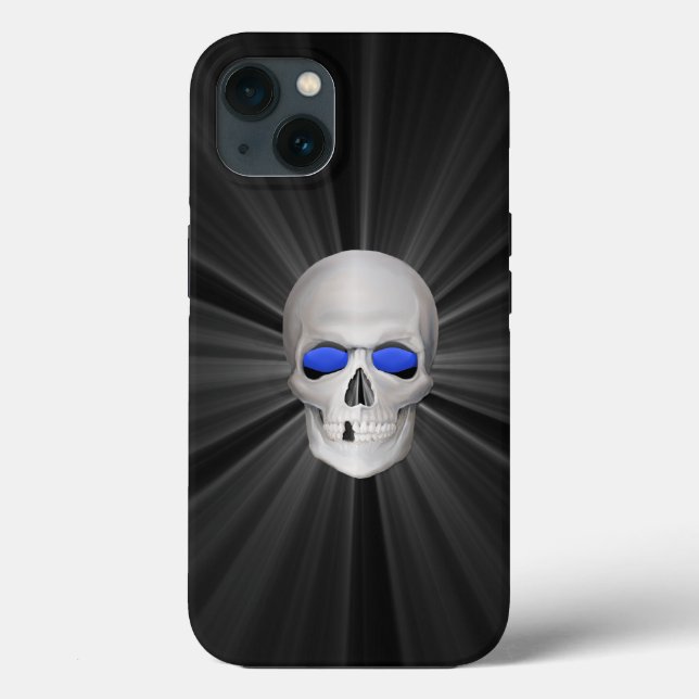 Capas de iphone De Casquilho 3D brilhante (Verso)