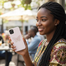 Capas de iphone De Casquilho De Borboleta