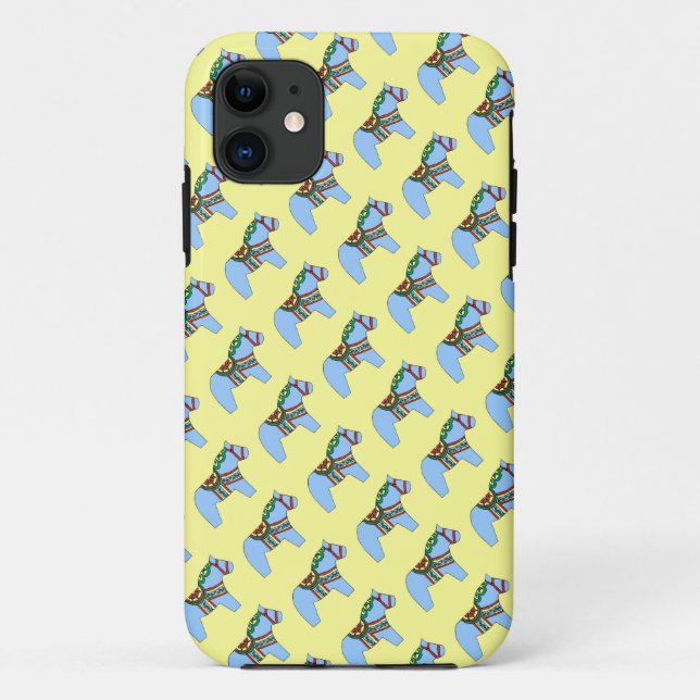 Capas de iphone de Cavalo Dala Azul (Verso)