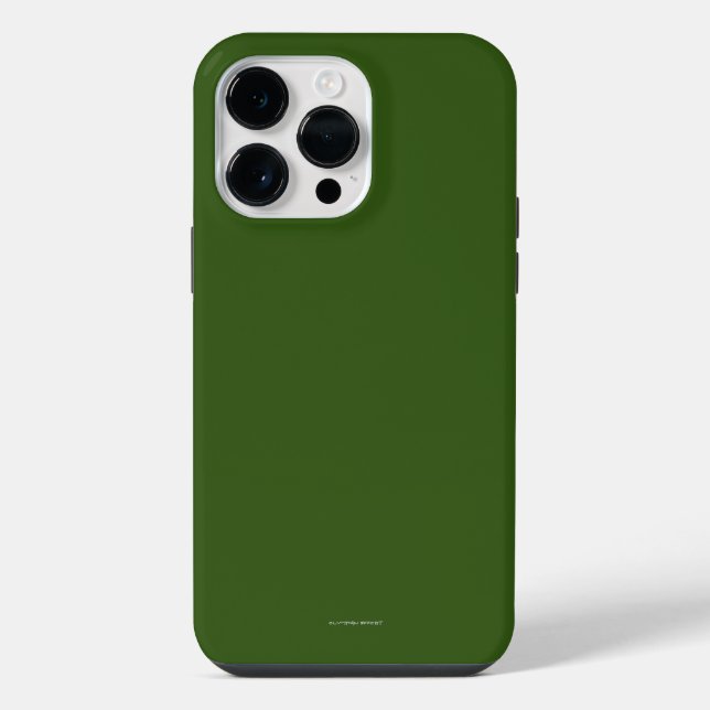 Capas de iphone de cor sólida - Designs de esforço (Verso)