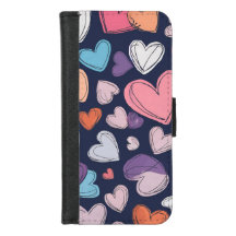 Capas de iphone de Corações Vibrantes - Ideia de P
