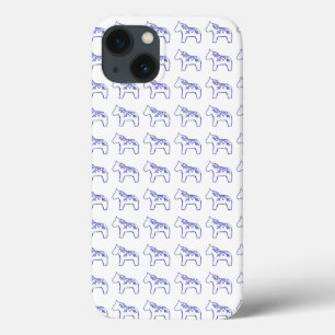Capas de iphone de dala branca azul