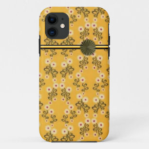 Capas de iphone de Design de Flor Amarelo