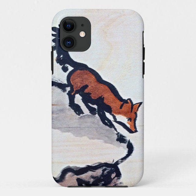Capas de iphone de espera do Fox (Verso)