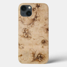 Capas de iphone de Flores Leonardo Da Vinci