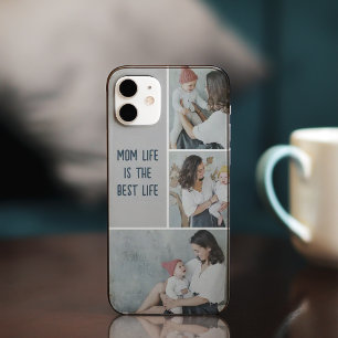 Capas de iphone de Foto e Texto de Colagem Moderna