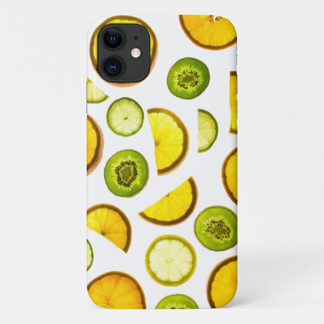 Capas de iphone de Frutas de Citros Fresca (Verso)