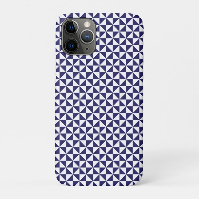 Capas de iphone de gabinete azul japonês (Verso)