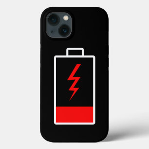 Capas de iphone de gabinete de bateria fraca