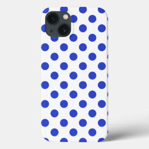 Capas de iphone de gabinete de bolinhas azuis