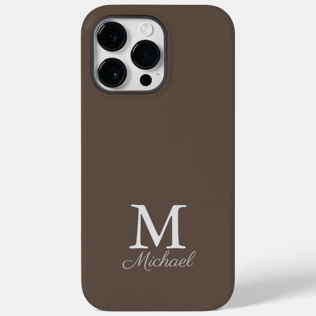 Capas de iphone de gabinete de nevoeiro da luz mon (Verso)