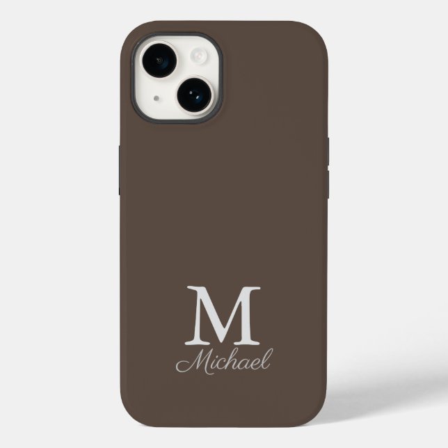 Capas de iphone de gabinete de nevoeiro da luz mon (Verso)