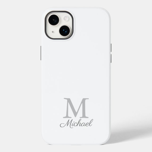Capas de iphone de gabinete de nevoeiro da luz mon (Verso)