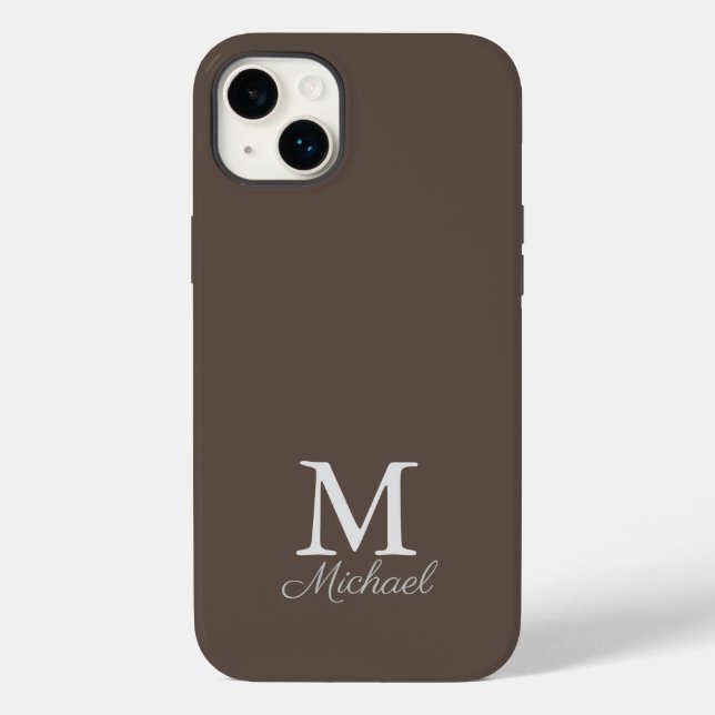 Capas de iphone de gabinete de nevoeiro da luz mon (Verso)