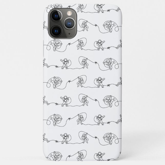 Capas de iphone de gabinete do astronauta (Verso)