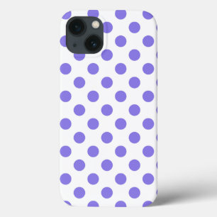 Capas de iphone de gabinete do bolinhas Periwinkle