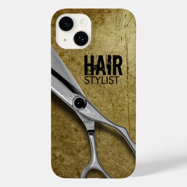 Capas de iphone de gabinete do Hair Stylist (Verso)