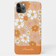 Capas de iphone de gabinete flexível laranja e bra
