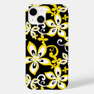 CAPAS DE IPHONE de gabinete (PRETO/AMARELO) ALOHA