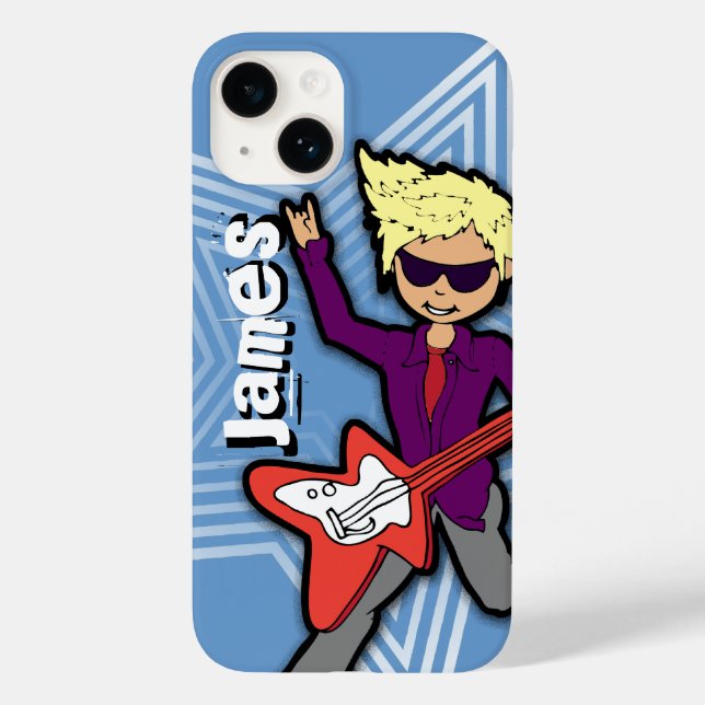 Capas de iphone de garotos de nome abreviado (Verso)